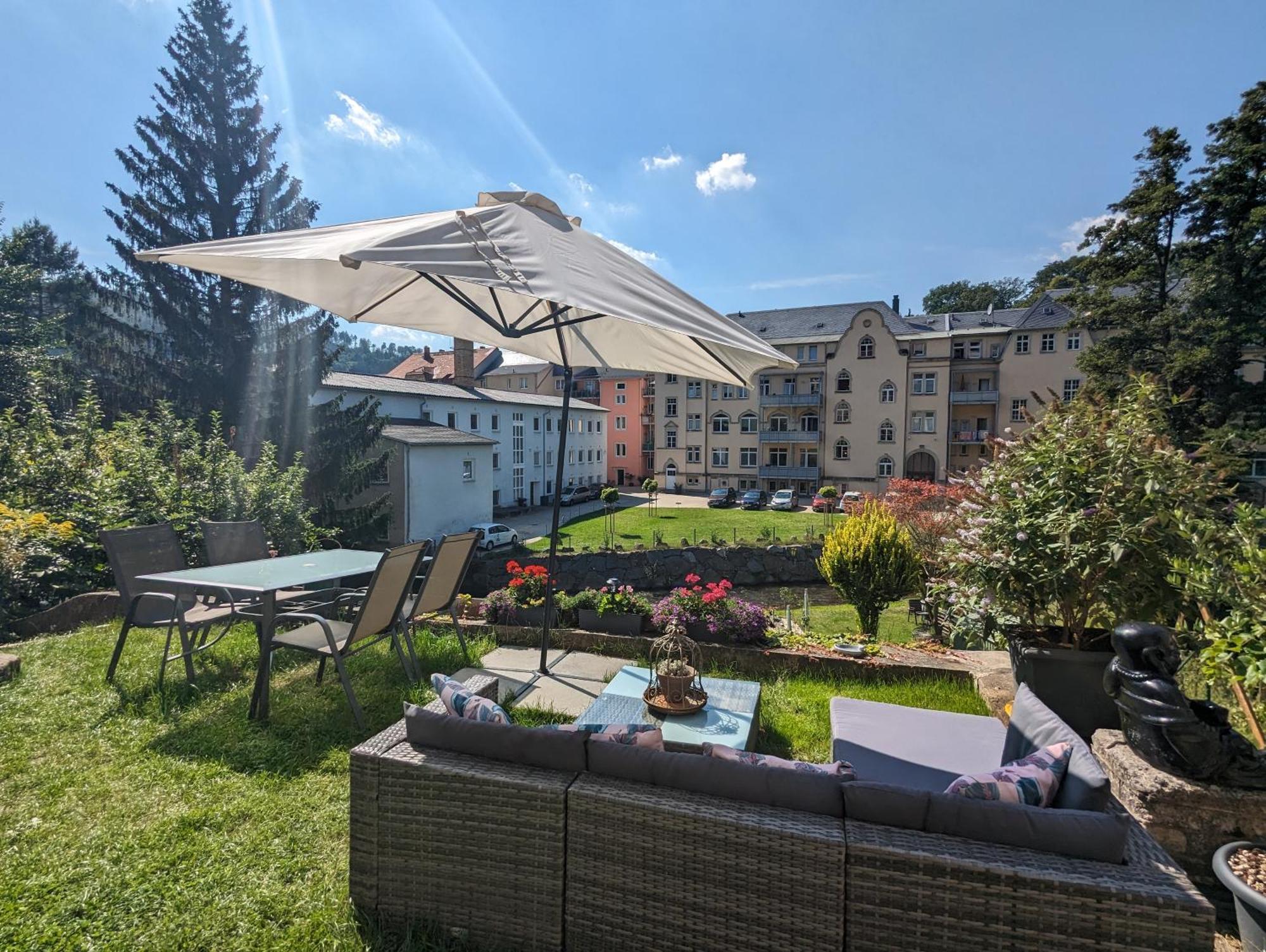 Hw1b - Urlaubsmagie Gemeinschaftsgarten Mit Pool, Sauna & Terrasse Apartment Sebnitz