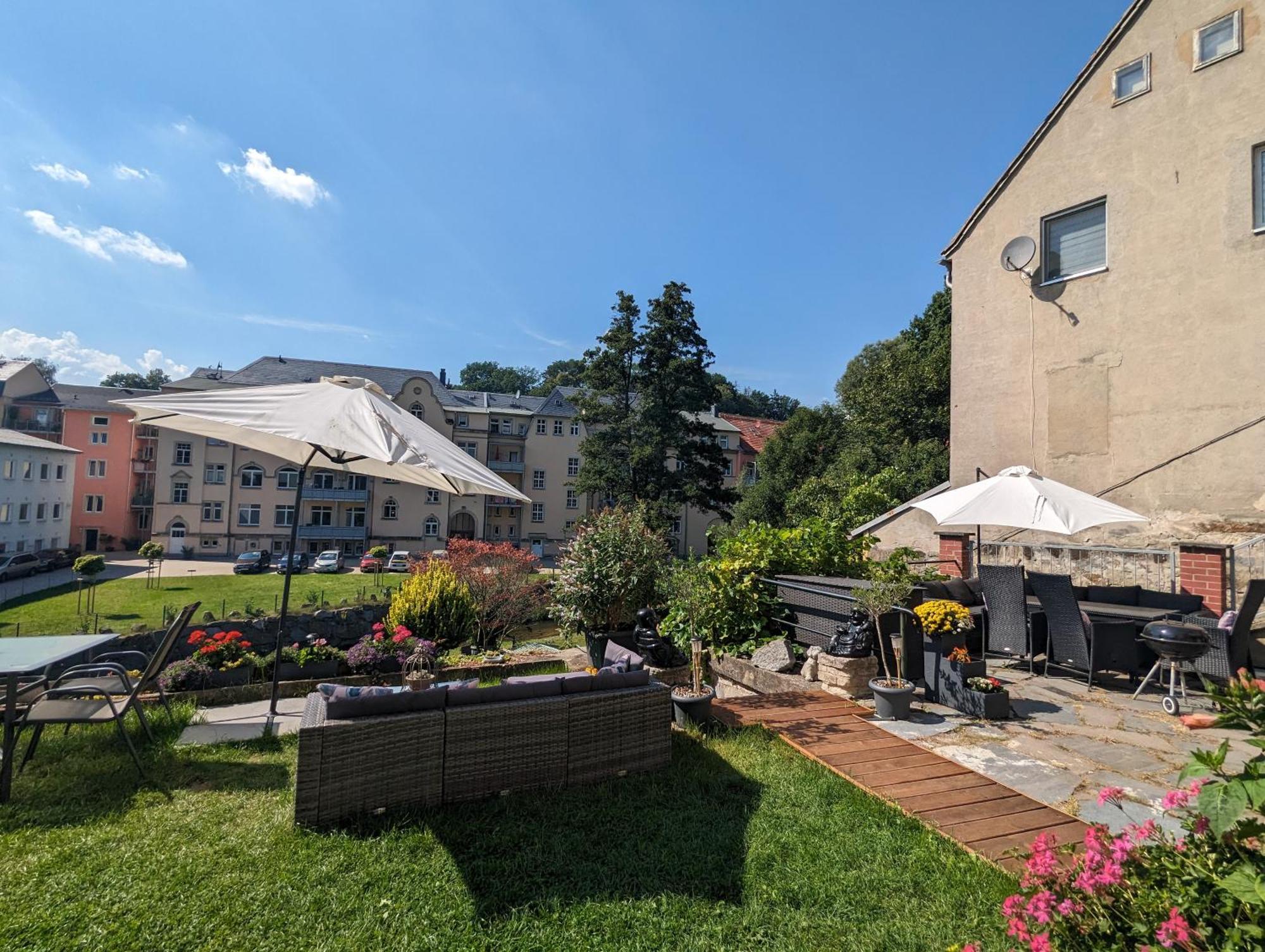 Hw1b - Urlaubsmagie Gemeinschaftsgarten Mit Pool, Sauna & Terrasse Apartment Sebnitz