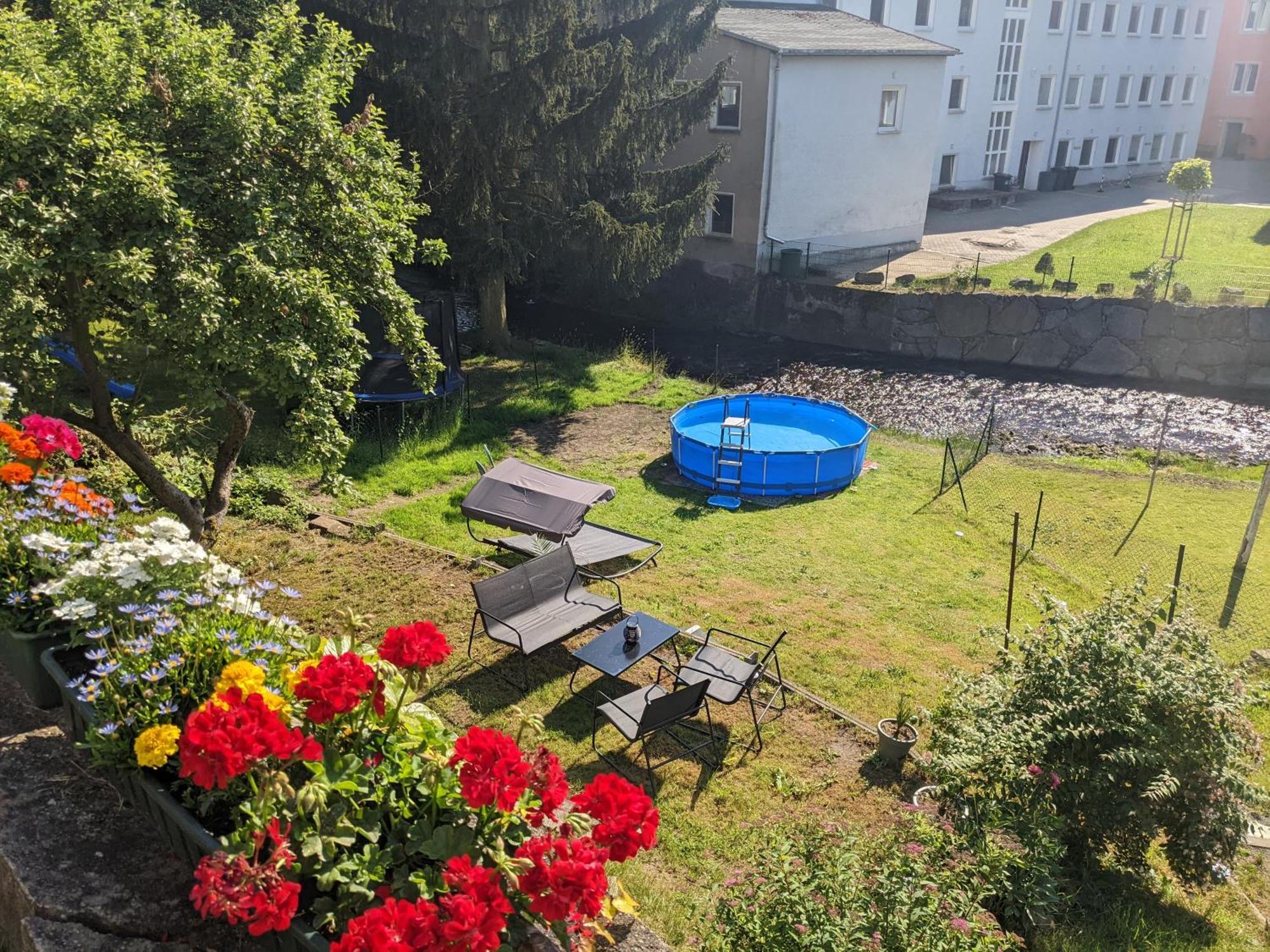 Hw1b - Urlaubsmagie Gemeinschaftsgarten Mit Pool, Sauna & Terrasse * Sebnitz