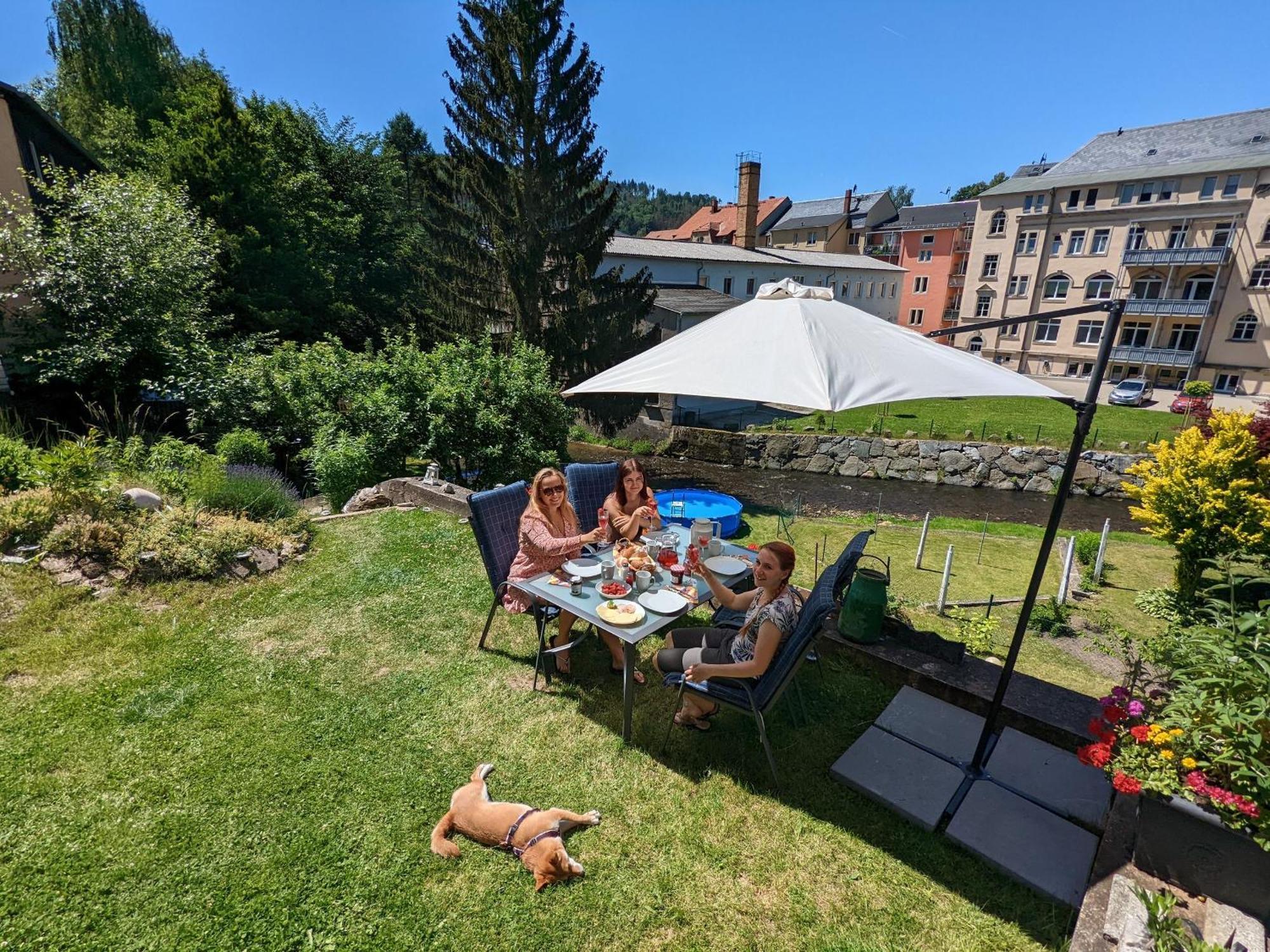 Hw1b - Urlaubsmagie Gemeinschaftsgarten Mit Pool, Sauna & Terrasse Apartment Sebnitz