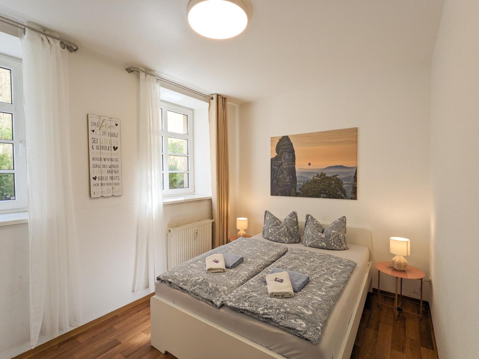 Apartment Hw1b - Urlaubsmagie Gemeinschaftsgarten Mit Pool, Sauna & Terrasse Sebnitz